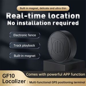 2G Traceur GPS Minimagnétique puissantlocalisateur GPS Anti-perte Rechargeable pour enfants animaux de compagnie moto camion