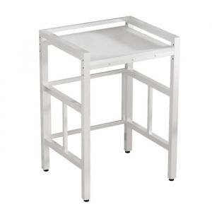 &Eacute;tag&egrave;re de rangement pour lave-linge - support de rangement pour lave-linge avec plan de travail - R&eacute;glable en hauteur