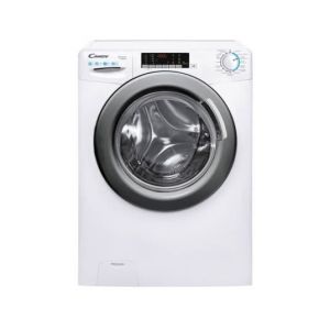 Lave-linge hublot CANDY CSS1410TWMRE/FR - 10 kg - Induction - Vapeur - 1400 trs/min - Classe A - Programme rapide - Blanc