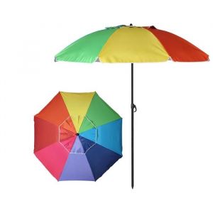 Parasol - BigBuy Garden - Multicolore - Aluminium - Diamètre 180 cm
