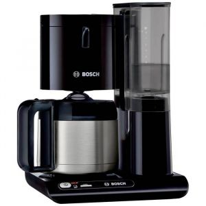 Bosch Haushalt TKA8A053 Cafeti&egrave;re noir acier inoxydable Nombre de tasse=8 verseuse thermofuge