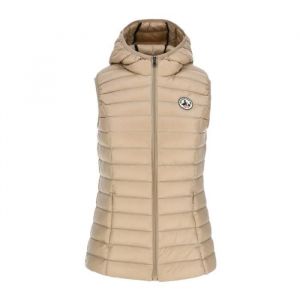 Doudoune sans manche Jott MALI NOOS - Beige - Col à capuche - Sans Manches - Fermeture
