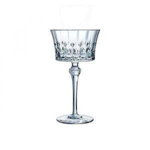 4 coupes &agrave; champagne 23 cl Lady Diamond - Cristal dArques