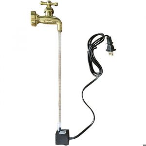 Fontaine de robinet invisible magique avec bec coulissant pour extrieur dcoration de jardin couleurs multiples YYV