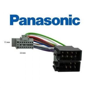 C&acirc;ble adaptateur ISO autoradio PANASONIC 16 pins