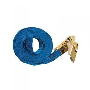 Sangle darrimage 1 tonne - 5 m avec cliquet - Sans crochets