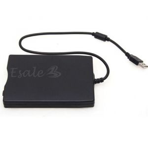 Lecteur de disquette Externe USB 3.5 1.44Mo 2HD 2DD Portable avec cable pour ordinateur PC