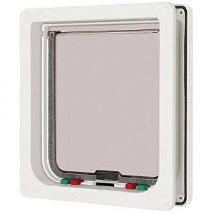 PETMATE CHATI&Egrave;RE CAT MATE GRANDE BLANC  HAUTEUR X LONGUEUR X LARGEUR : 24 CM X 5 CM X 25 CM