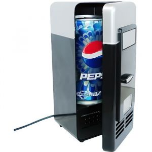 Mini-frigo gadget Usb pour canette (noir)
