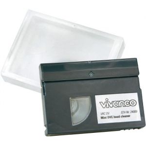 Cassette de nettoyage Mini-DV - VIVANCO - pour tous les cam&eacute;scopes Mini DV - qualit&eacute; denregistrement garantie