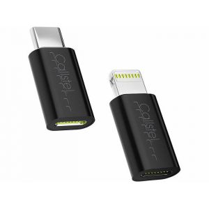 2 adaptateurs USB-C / Lightning