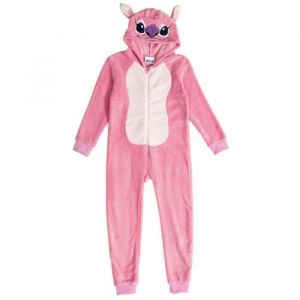 D&Eacute;GUISEMENT KIGURUMI STITCH ANGEL ENFANT 4/6 ANS Rose Fuchsia
