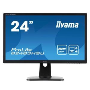 &Eacute;cran IIYAMA ProLite B2483HSU-B1DP &ndash; LED &ndash; 24 pouces &ndash; Full HD