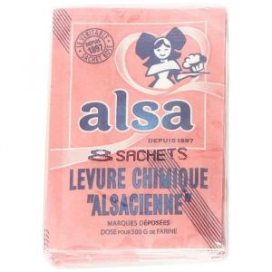 Alsa Levure Chimique Alsacienne 8 Sachets 88 g
