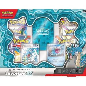 Coffret Premium Leviator EX - Pokémon JCC - Carte Ultra Rare Brillante Boosters et Accessoires