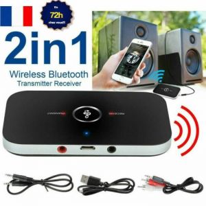 &Eacute;metteur R&eacute;cepteur Bluetooth - ISONIX - Musou - Bluetooth 4.0 - Adaptateur Audio 2-en-1 - Compatible TV MP3