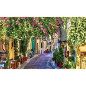 Papier Peint Photo INTISS&Eacute;-(1996V8T)-VIEILLE VILLE-368x254cm-8 l&eacute;s-Mural Poster G&eacute;ant XXL-Mer Beach Mer Oc&eacute;an Nature Jungle For&ecirc;t