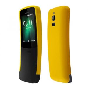 Coque souple en TPU pour Nokia 8110 étui antichoc léger et flexible – couleur jaune