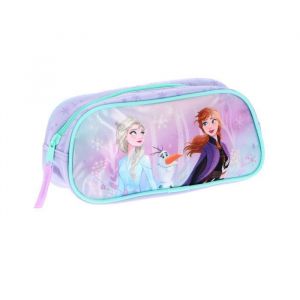 Trousse &eacute;cole frozen disney la reine des neiges 22cm