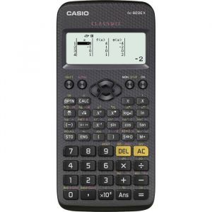 Casio FX-82DEX Calculatrice scolaire noir Ecran: 12 &agrave; pile(s) (l x H x P) 77 x 14 x 166 mm