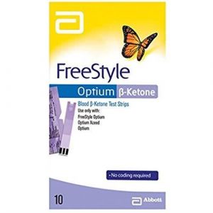 LECTEUR DE GLYCEMIE Freestyle Optium Ketone B-10 bandes
