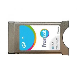 Module Viaccess Neotion - CAM + Carte Fransat - CI+ - Noir - Réception TV HD