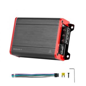 Amplificateur Audio pour Voiture-Duoku-Ampli de Puissance 4 Canaux Pontables pour Subwoofer-Classe D