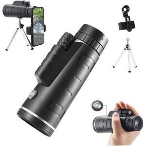 CFMZ Monoculaire Starscope 10x50 Puissant Zoom Monoculaires De Poche Télescope Vision Nocturne Professionnel Étanche Longue Vue a186