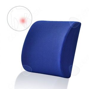 Coussin lombaire 32x30x10cm convient &agrave; la plupart des si&egrave;ges  support lombaire de voiture en mousse &agrave; m&eacute;moire de forme bureaux