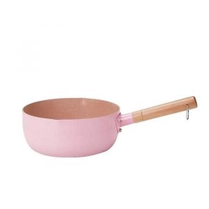 Casserole À Neige De Style Japonais Petit Pot Cuisinière À Gaz Domestique Cuisson Soupe De Nouilles - 18Cm Rose