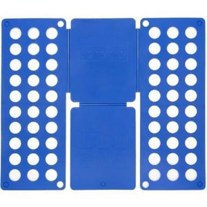 Plieur de v&ecirc;tements  planche a plier  pliage linge adulte  antistatique bleu-keeper