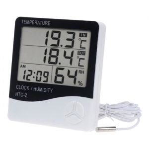 thermomètre et hygromètre numérique LCD Station météo électronique testeur de température et dhumidité pour lintérieur et lext