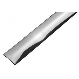 Barre de seuil adh&eacute;sive 083 m inox brillant - DINAC - 071233