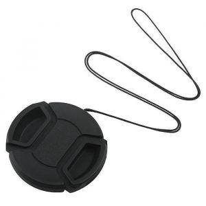 Couvercle de capuchon dobjectif universel avec sangle pour appareils photo reflex Canon Nikon Sony Pentax  58 mm