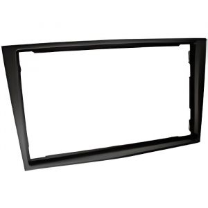 Facade Autoradio Double DIN - Opel - Astra H 2004-2009 - Zafira 2005-2012 - Gris Fonc&eacute;