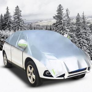 Couverture Pare-Brise Voiture Bâche Pare Brise ProtectionBache Anti Givre Voiture Pliable