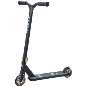 Trottinette freestyle Panda Optimus Noir Or Chrome - PANDA - Mixte - 2 roues - 80 cm