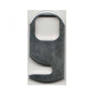 Came batteuse empreinte carr&eacute;e pour barillet Ronis 911 26mm &agrave; crochet serrure boite aux lettres meuble placard tiroir bureau porte