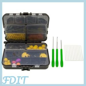 GOTOTOP Kit d&rsquo;&eacute;quipement de p&ecirc;che &agrave; la carpe 328pcs Carp Fishing Equipment Kit Carp Fishing sport peche Accessoires de p&ecirc;che