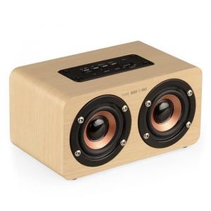Enceinte Hi-fi Bluetooth - TD® - Vintage Jaune - 10W - 1500mAh - Sans fil