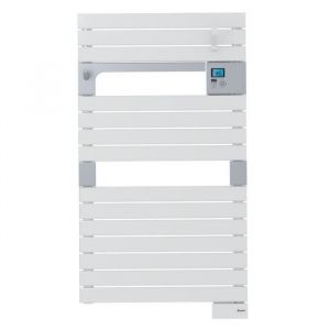 SAUTER Asama Radiateur S&egrave;che-serviettes &eacute;lectrique - 500 watts - LCD - Programmable - Barres plates