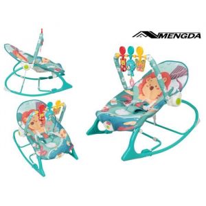 Transat et Siège Sauteur Arche de Jeu MENGDA - Musical - Blanc - Effets sonores - Mixte