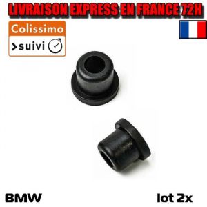 2x Oeillet embout clips Logo embleme sigle BMW e36 e46 e87 e90 e60 e39