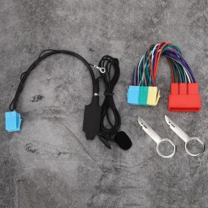 Drfeify c&acirc;ble AUX Adaptateur Audio Bluetooth avec haut-parleur st&eacute;r&eacute;o de voiture pour Audi A2 A3 8L 8P A4 B5 B6 B7 A6