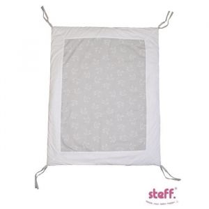 Stefano fashion - Tapis de parc - reversible - 95x75 cm - cheval &agrave; bascule imprim&eacute; - OEKO-tex standard 100