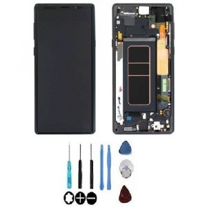 Original Ecran LCD & Vitre tactile Noir Assemblés Sur Châssis Pour Samsung Galaxy Note 9 N960F