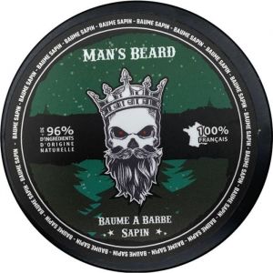 Baume à barbe - MANS BEARD - Sapin - 90 ML - Ingrédients naturels - Parfum boisé