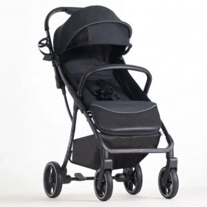 Poussette Canne inclinable Ultra compacte Bebe2luxe Okto Noir - Naissance à 4 ans