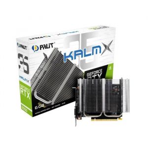 Carte Graphique - PALIT - GeForce RTX 3050 KalmX OC - 6Go - Mini ITX - Refroidissement passif