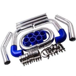 maXpeedingrods 2.5 64mm Aluminum Turbo Intercooler Turbo Piping pipe Universel Pour AUDI VW